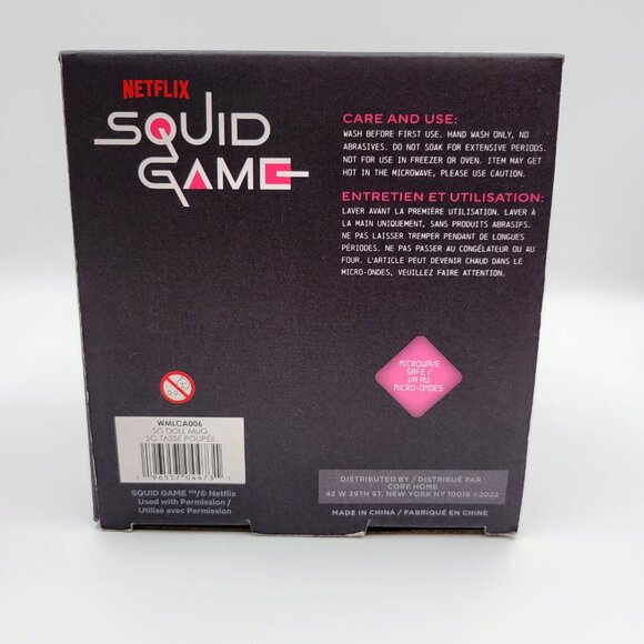 Squid Game Young-Hee Netflix Doll Ceramic Mug 18 oz NIB Cup Read - Picture 3 of 6